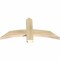 Ekena Millwork Bellingham Rough Sawn Timber Gable Bracket, Douglas Fir, 36"W x 18"H x 2"D x 4"F, 12/12 Pitch GBW036X18X0204BEL00RDF - alternate 3